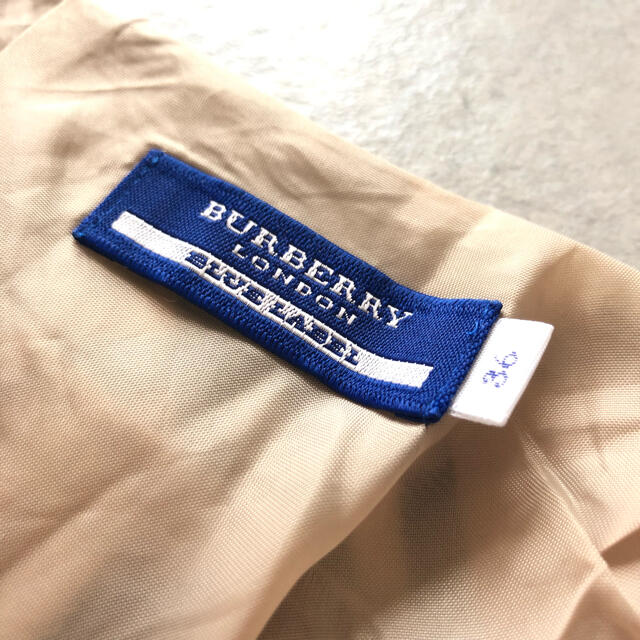 BURBERRY BLUE LABEL(バーバリーブルーレーベル)のcopo様専用　ノバチェック　フレアマーメイドスカート レディースのスカート(ひざ丈スカート)の商品写真