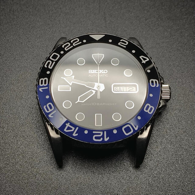 SEIKO(セイコー)の7S26-0040 SKX031 38mm インナー ベゼル GMTバットマン メンズの時計(腕時計(アナログ))の商品写真