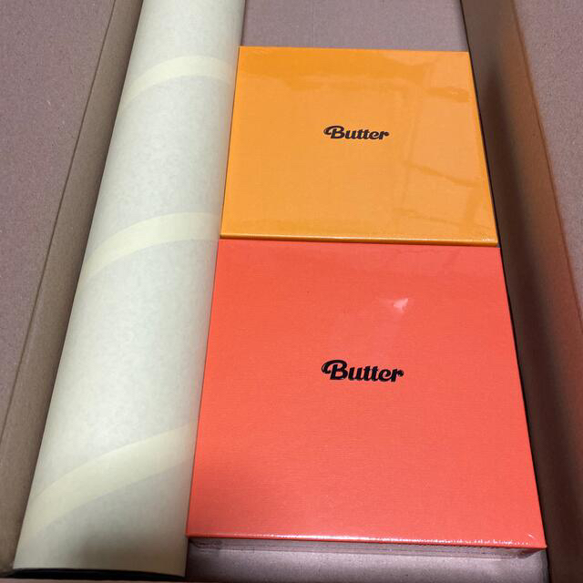 BTS Butter 2形態セット　ポスター付き　新品未開封