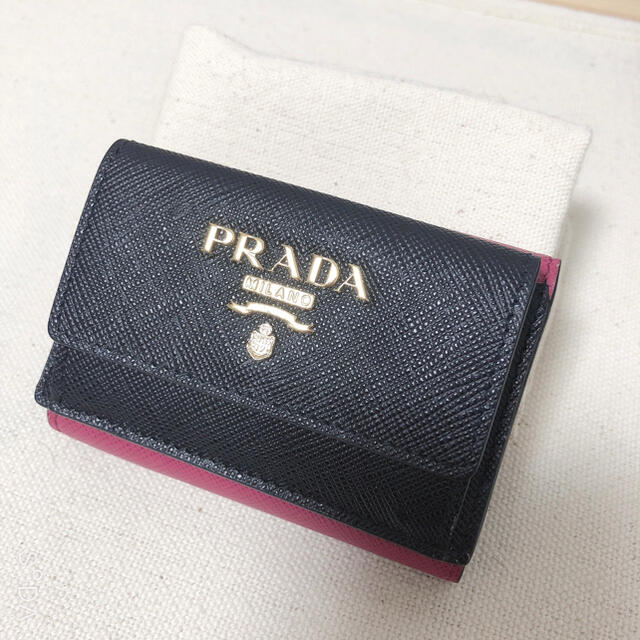 PRADA ミニ 財布 三つ折り ウォレット