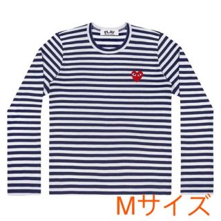 コムデギャルソン(COMME des GARCONS)の【再入荷】COMME des GARCONS レディース ボーダーロングＴシャツ(Tシャツ(長袖/七分))