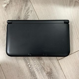 ニンテンドー3DS LL メタリックブラック　ポケモンサン(携帯用ゲームソフト)