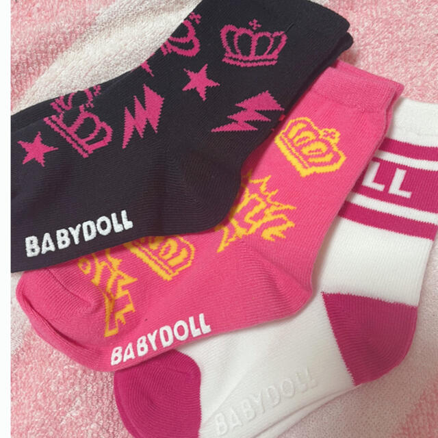 BABYDOLL(ベビードール)の靴下セット♡BABY DOLL キッズ/ベビー/マタニティのこども用ファッション小物(靴下/タイツ)の商品写真
