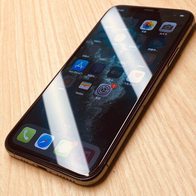 ジャンク品 iPhone 11 Pro 256GB Green 586 - スマートフォン本体