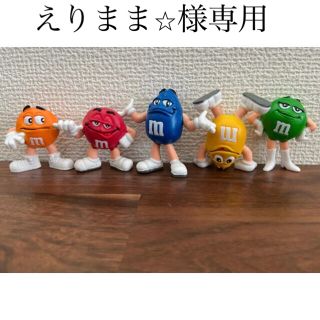 m&m's エムアンドエムズ  PVC フィギュア 5個セット(アメコミ)