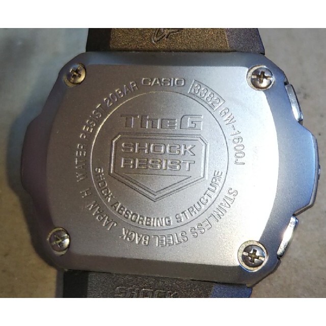 G-SHOCK - CASIO G-SHOCK GW-1600J 電波 ソーラー 腕時計 メンズの通販 ...