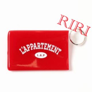 アパルトモンドゥーズィエムクラス(L'Appartement DEUXIEME CLASSE)のQuiky Card Holder W/Keyring (パスケース/IDカードホルダー)