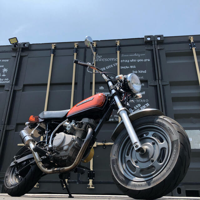 ベストセラー 火の玉エイプ改! ベース車両HONDAエイプ50 ボアアップ