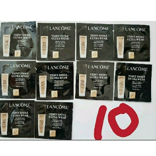LANCOME(ランコム)のランコム タンイドル ウルトラ ウェア リキッド BO-02サンプル×10 コスメ/美容のベースメイク/化粧品(ファンデーション)の商品写真