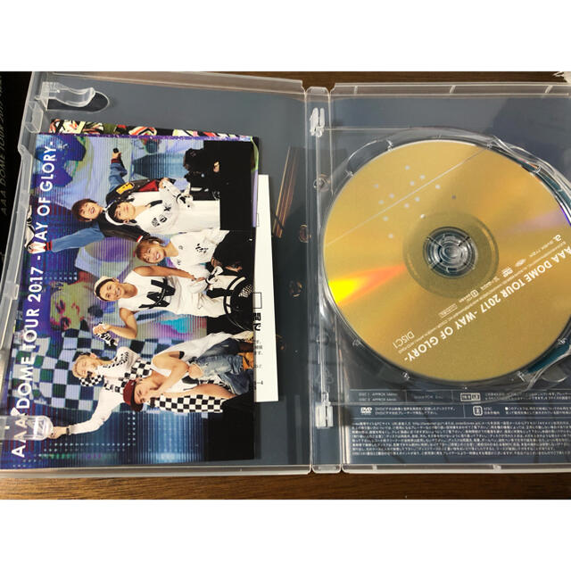 AAA(トリプルエー)のWAY OF GLORY  AAA  ドームツアー2017 エンタメ/ホビーのDVD/ブルーレイ(ミュージック)の商品写真