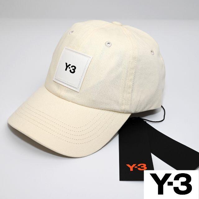 Y3 スクエアラベルキャップ　未使用