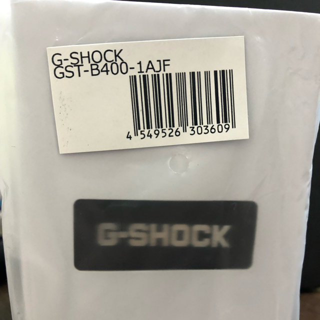 カシオ G-SHOCK CASIO GST-B400-1AJF