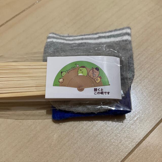 すみっこぐらし 扇子 エンタメ/ホビーのおもちゃ/ぬいぐるみ(キャラクターグッズ)の商品写真