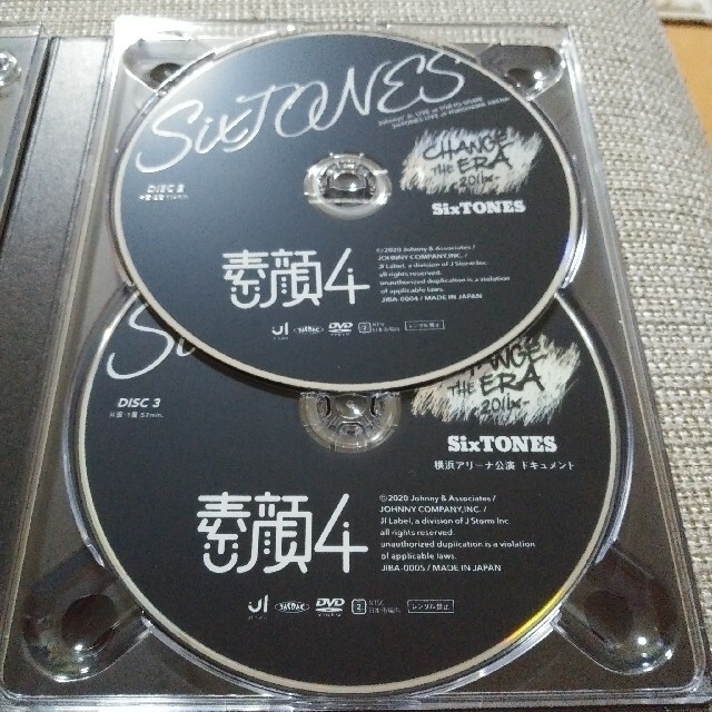 素顔4　SixTONES盤 DVD 4