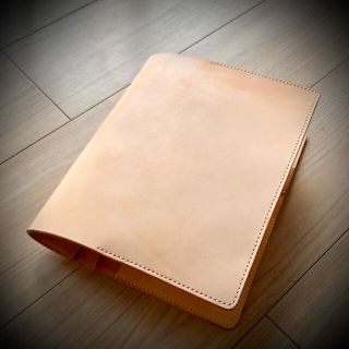ヌメ革A5バインダー用カバー(ブックカバー)