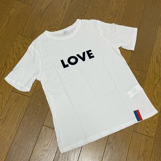 「安室奈美恵ちゃん着用 kule LOVEロゴTシャツ 完売」に近い商品