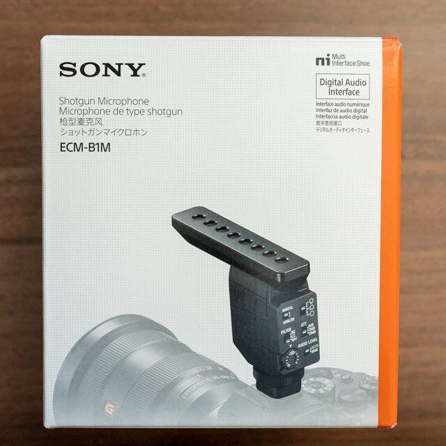 SONY ECM-B1M ショットガンマイクロホンスマホ/家電/カメラ