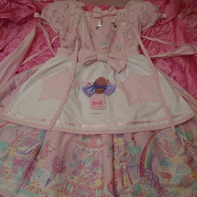 未開封 Angelic Pretty バレッタ Milky Planet