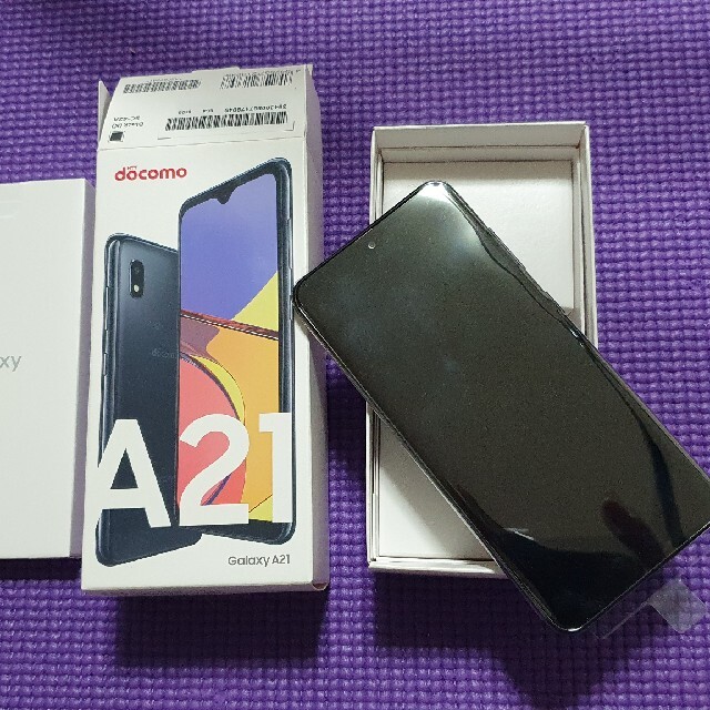 新品未使用❣　Galaxy  A21 黒