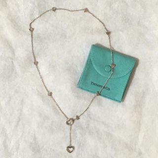 ティファニー(Tiffany & Co.)のティファニー ハートリンク ラリアット ネックレス(ネックレス)