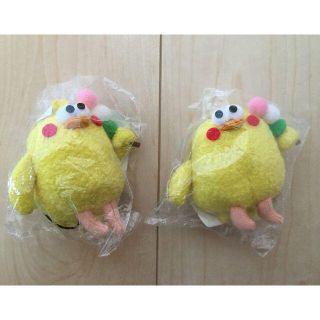 エヌティティドコモ(NTTdocomo)の【新品】ポインコ　おだんご　ぬいぐるみ2個セット（docomoキャラクター）(ぬいぐるみ)