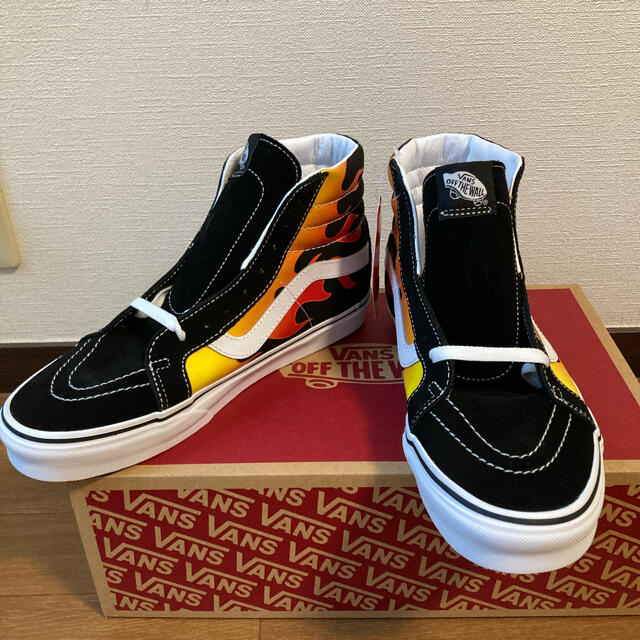 vans sk8-hi フレイムANARCHY着用