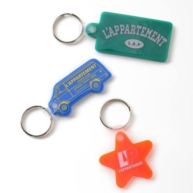 L'Appartement DEUXIEME CLASSE(アパルトモンドゥーズィエムクラス)のL'AppartementQuiky Key Tag 3P Set レディースのファッション小物(キーホルダー)の商品写真