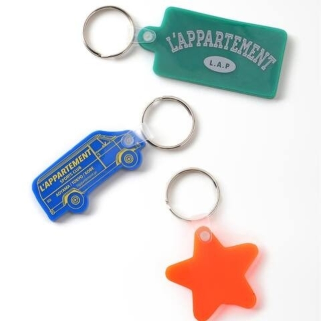 L'Appartement DEUXIEME CLASSE(アパルトモンドゥーズィエムクラス)のL'AppartementQuiky Key Tag 3P Set レディースのファッション小物(キーホルダー)の商品写真