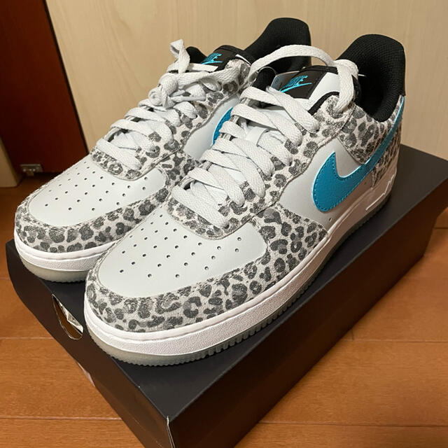 NIKE ナイキ エアフォース1 シルバーゼブラ アニマル dev.unilibre.edu.mx