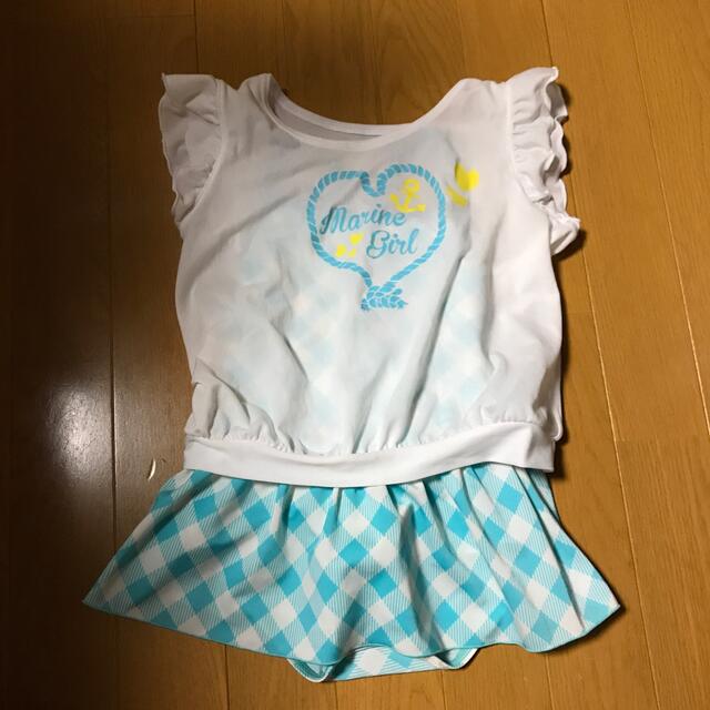 水着　120 キッズ/ベビー/マタニティのキッズ服女の子用(90cm~)(水着)の商品写真