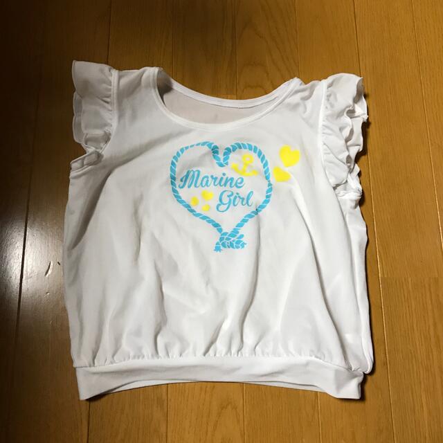 水着　120 キッズ/ベビー/マタニティのキッズ服女の子用(90cm~)(水着)の商品写真