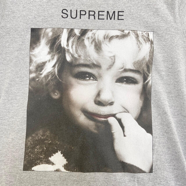 Supreme 美品 Crybaby Tee Gray 2015FW