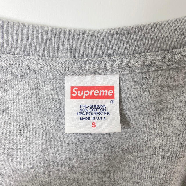 Supreme 美品 Crybaby Tee Gray 2015FW