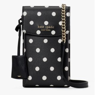 ケイトスペードニューヨーク(kate spade new york)の[ Kate spade ]水玉柄 スマホ収納クロスボディ(ショルダーバッグ)