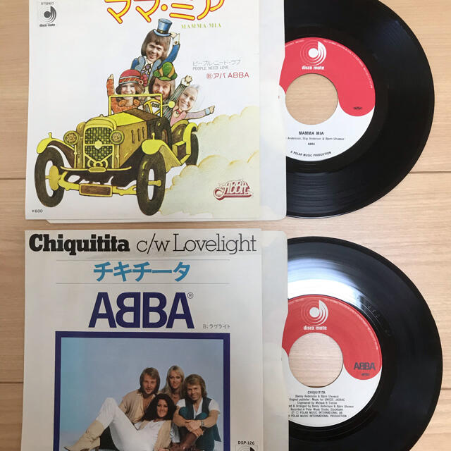 ★★ ABBA レコード2枚組  ママ・ミヤ ＆チキチータ★★ エンタメ/ホビーのCD(ポップス/ロック(洋楽))の商品写真