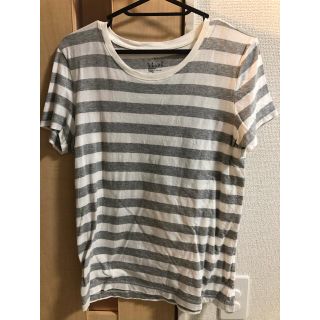 ムジルシリョウヒン(MUJI (無印良品))の無印良品　ボーダーTシャツ(Tシャツ(半袖/袖なし))