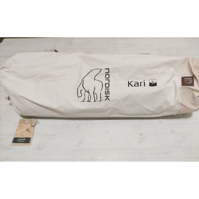 最旬ダウン NORDISK Kari 20 ノルディスクカーリ20 新品 テント/タープ