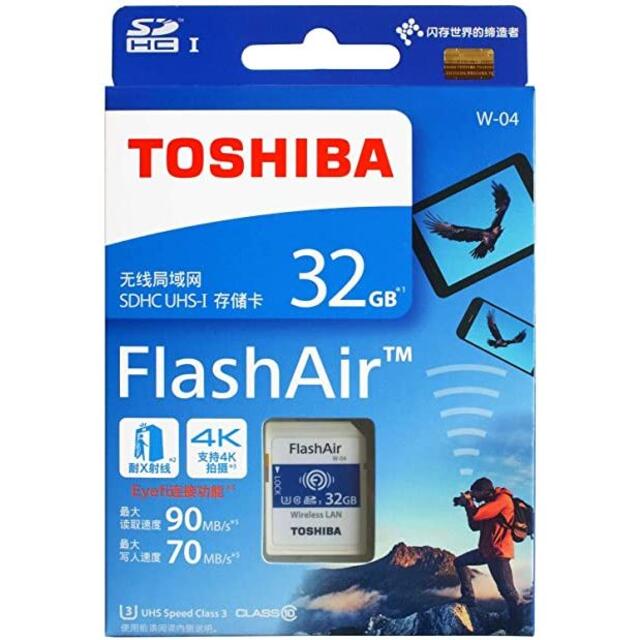 TOSHIBA SD-UWA032G FlashAir SDカード