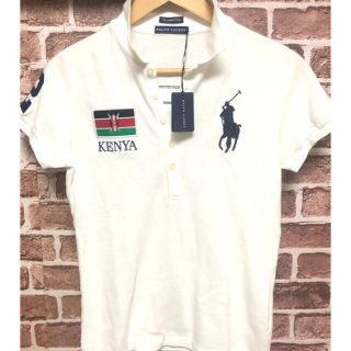 ポロラルフローレン(POLO RALPH LAUREN)の未使用品　タグ付き　ポロ　ラルフローレン　ポロシャツ　ホワイト　ビッグポニー(ポロシャツ)