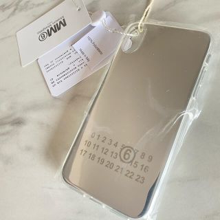 エムエムシックス(MM6)のラスト１【新品】MM6 マルジェラ iPhoneケース iPhoneX/XS(iPhoneケース)