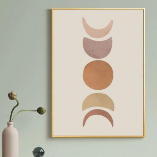 ザラホーム(ZARA HOME)のインテリアポスター　月　moon 34×55(アート/写真)