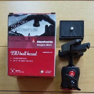 マンフロット(Manfrotto)のマンフロット MH490-BH [センターボール雲台](その他)