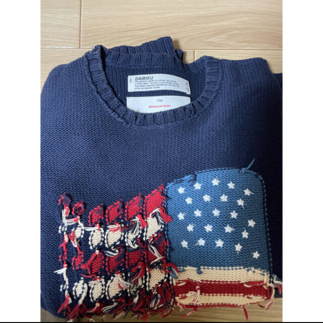 DAIRIKU inside out America knitの通販 by kuy｜ラクマ