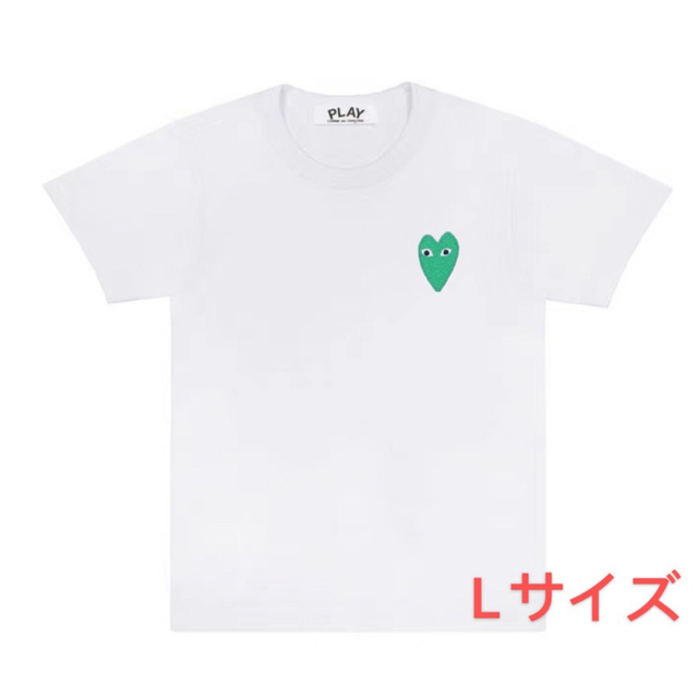 ★希少★ COMME des GARCONS レディース ハートロゴ カットソー Tシャツ(半袖+袖なし)