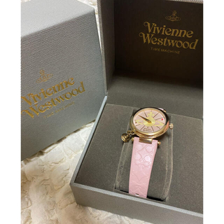 ヴィヴィアンウエストウッド(Vivienne Westwood)のVivienne Westwood ヴィヴィアン 腕時計 オーブ ピンク(腕時計)