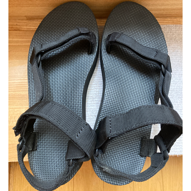 Teva(テバ)の【Teva】サンダル　BLACK   Ｌサイズ　美品 レディースの靴/シューズ(サンダル)の商品写真