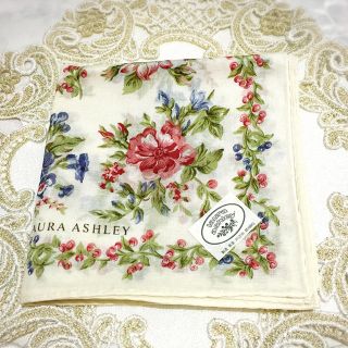 ローラアシュレイ(LAURA ASHLEY)のローラアシュレイハンカチ（新品）(ハンカチ)