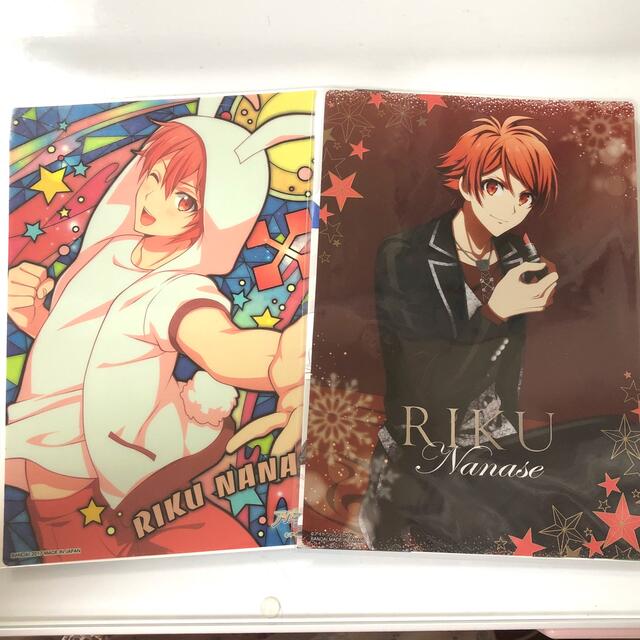 アイナナ 七瀬陸 クリアポスター2枚セット エンタメ/ホビーのおもちゃ/ぬいぐるみ(キャラクターグッズ)の商品写真