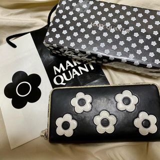 マリークワント(MARY QUANT)のマリクワ　マリークワント　MARYQUANT 長財布　花柄(財布)