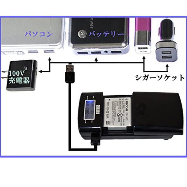 ※こてつ様専用※ANE-USB-05 バッテリー充電器 スマホ/家電/カメラの生活家電(その他)の商品写真